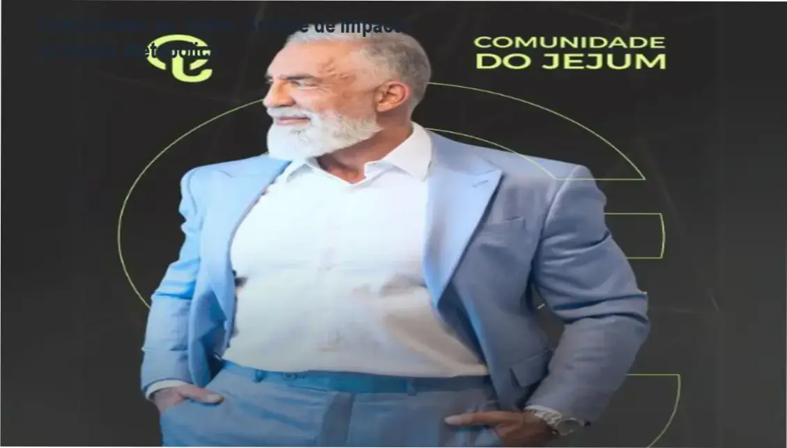 Infográfico demonstrando a aplicação dos protocolos da Comunidade do Jejum para saúde metabólica