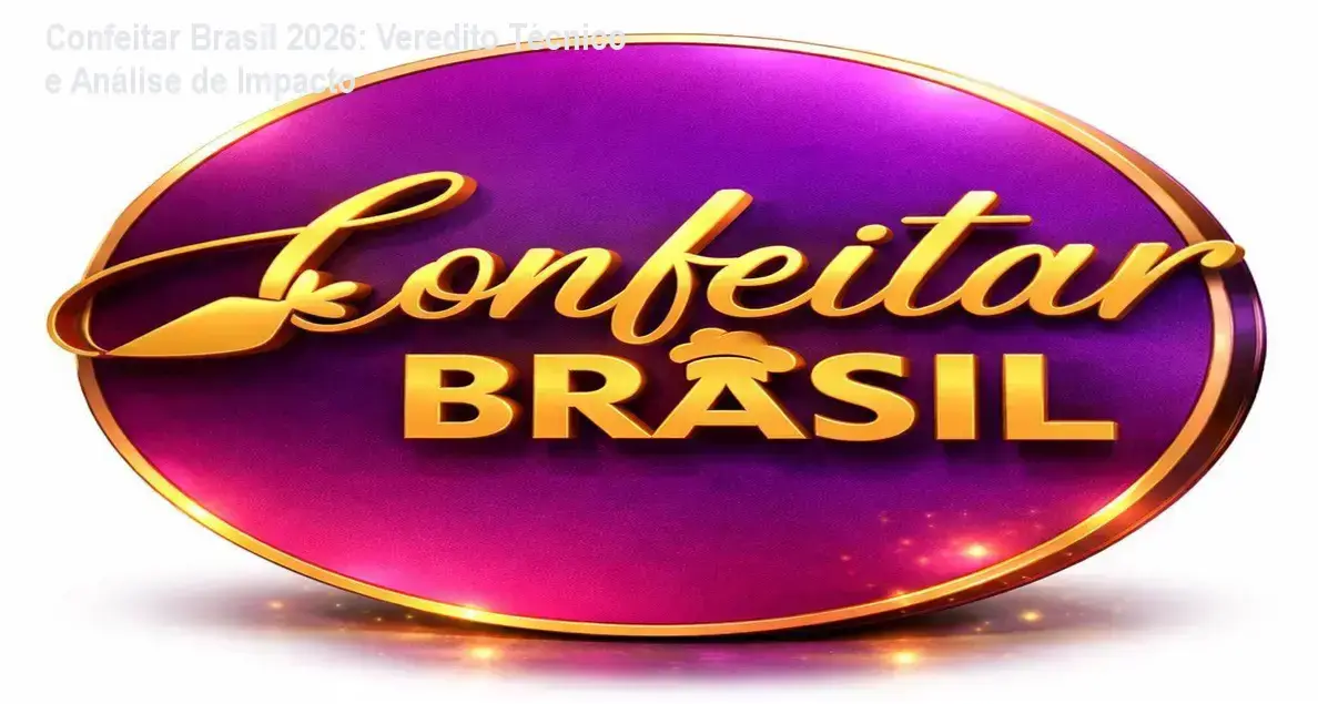 Ambiente profissional do evento Confeitar Brasil 2026 com foco em capacitação técnica e gestão para confeiteiras