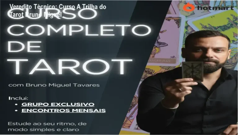 Veredito Técnico: Curso A Trilha do Tarot Bruno Miguel 2 Curso de Memorização PDF Visão detalhada da metodologia de ensino do Curso A Trilha do Tarot de Bruno Miguel Tavares