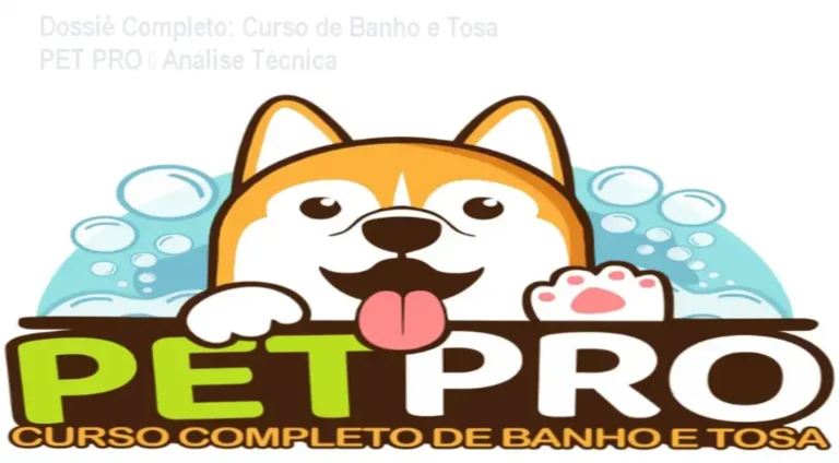 Especialista analisando a grade curricular e a certificação do Curso de Banho e Tosa PET PRO
