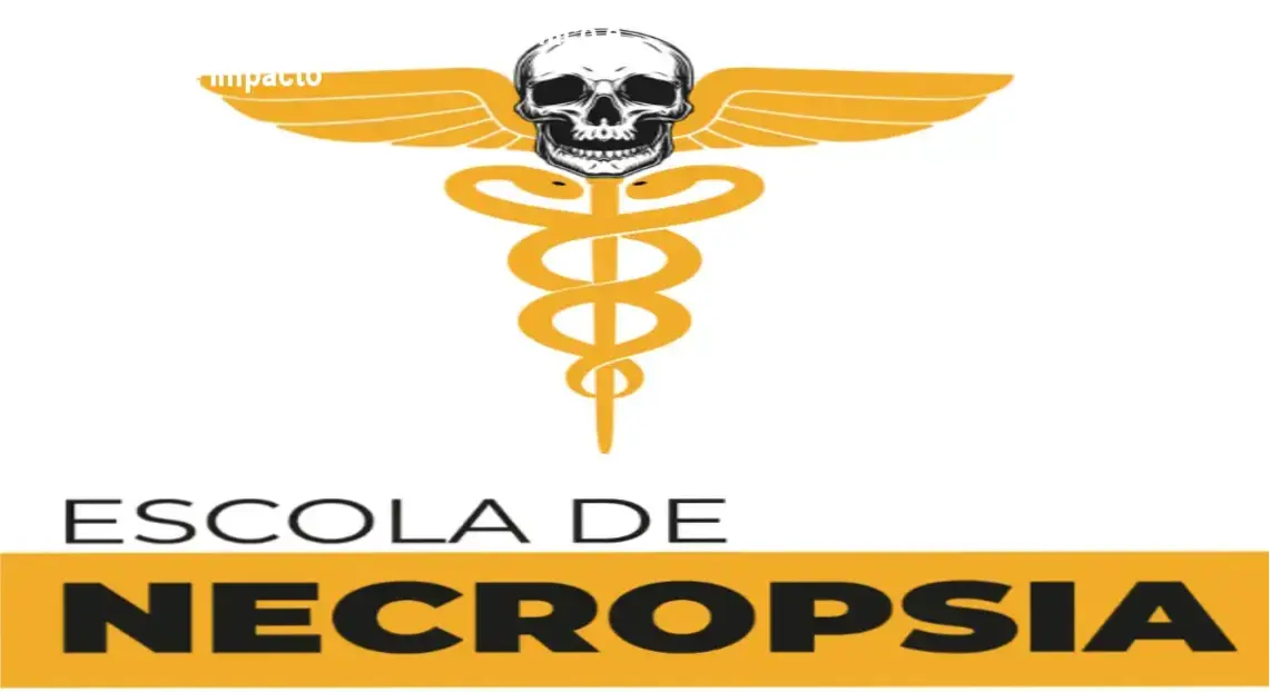Escola de Necropsia: Veredito Técnico e Análise de Impacto 1 Curso de Memorização PDF Interface do treinamento Escola de Necropsia com foco em ciências mortuárias