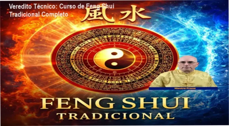 Representação técnica de harmonização de ambientes via Curso de Feng Shui Tradicional Completo