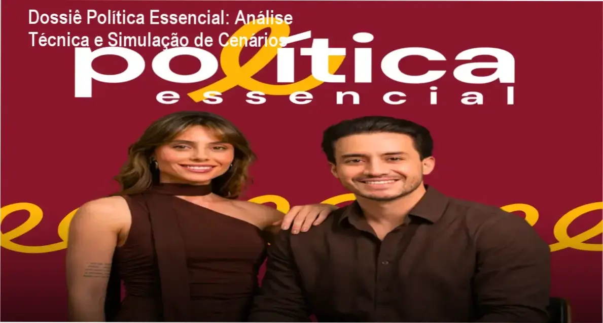 Representação visual da estrutura multidisciplinar do curso Política Essencial
