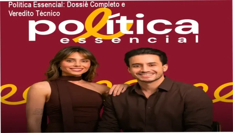 Política Essencial: Dossiê Completo e Veredito Técnico 4 Curso de Memorização PDF Infográfico apresentando a estrutura multidisciplinar do curso Política Essencial