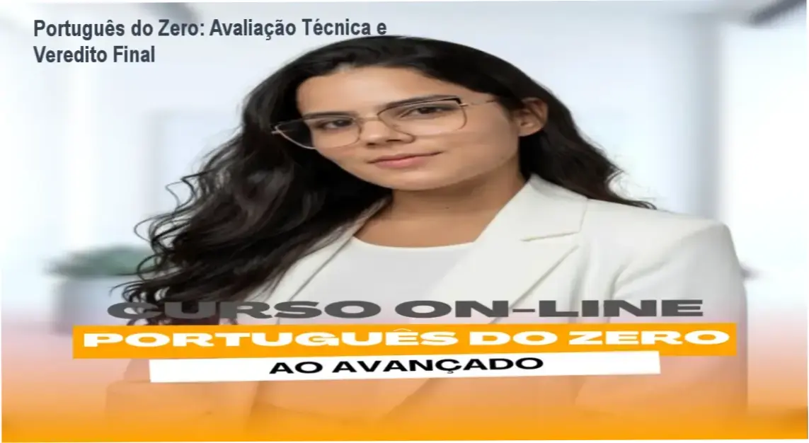 Português do Zero: Avaliação Técnica e Veredito Final 1 Curso de Memorização PDF Interface do curso Português do Zero focada em gramática para concursos