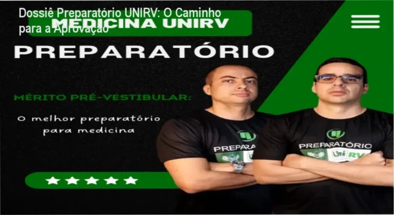 Dossiê Preparatório UNIRV: O Caminho para a Aprovação 4 Curso de Memorização PDF Material de estudo do Curso Preparatório para a UNIRV focado em Medicina