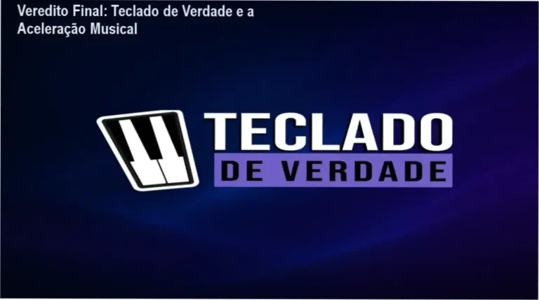 Visão geral do curso Teclado de Verdade com foco em progressão lógica de acordes e escalas
