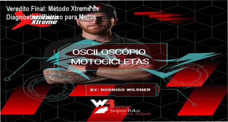 Manual técnico E-book Xtreme com análise de sinais elétricos de motocicletas em osciloscópio