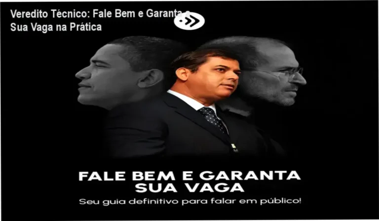 Profissional aplicando técnicas de oratória do curso Fale Bem e Garanta a Sua Vaga em apresentação