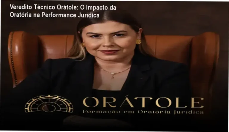 Veredito Técnico Orátole: O Impacto da Oratória na Performance Jurídica 2 Curso de Memorização PDF Advogado aplicando técnicas de oratória jurídica da Formação Orátole em audiência