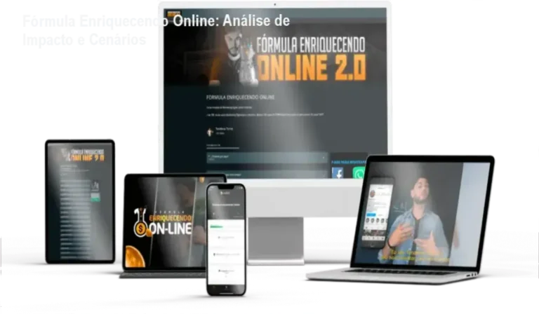 Fórmula Enriquecendo Online: Análise de Impacto e Cenários 7 Curso de Memorização PDF Interface do treinamento Fórmula Enriquecendo Online com o Método T.O.M para marketing digital