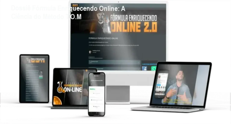 Dossiê Fórmula Enriquecendo Online: A Ciência do Método T.O.M 6 Curso de Memorização PDF Infográfico demonstrando a aplicação do Método T.O.M para vendas online