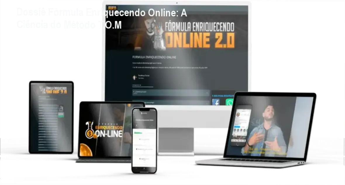 Infográfico demonstrando a aplicação do Método T.O.M para vendas online