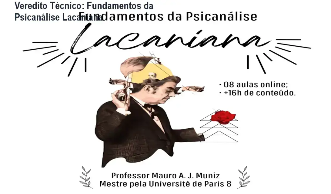 Representação conceitual da Psicanálise Lacaniana com foco na estrutura do inconsciente