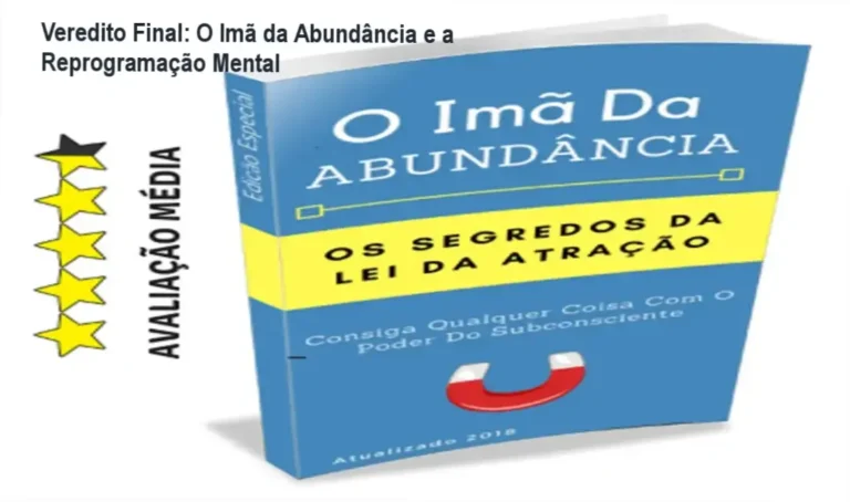 Veredito Final: O Imã da Abundância e a Reprogramação Mental 9 Curso de Memorização PDF E-book O Imã da Abundância com elementos que remetem a prosperidade e reprogramação mental