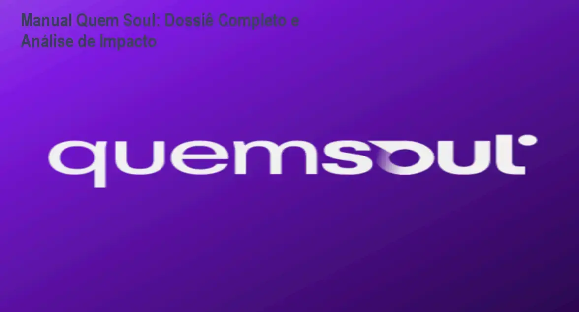 Manual Quem Soul: Dossiê Completo e Análise de Impacto 1 Curso de Memorização PDF Representação do Manual Quem Soul integrando numerologia pitagórica e inteligência artificial para autoconhecimento
