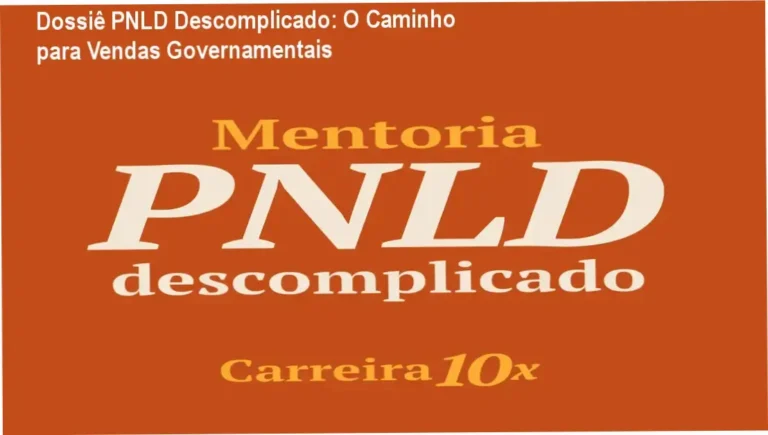 Interface da Mentoria PNLD Descomplicado focada em editais governamentais