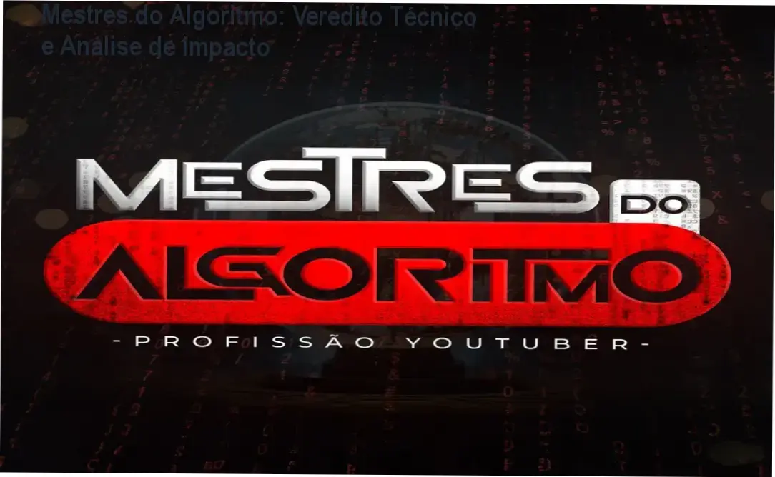 Infográfico técnico analisando a metodologia de canais dark do curso Mestres do Algoritmo