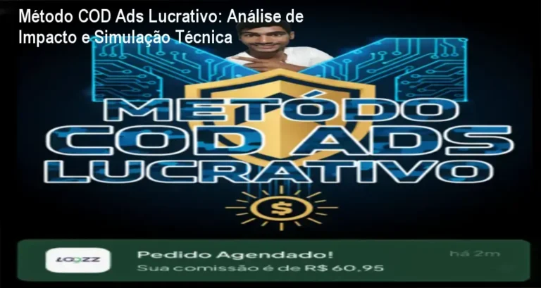 Infográfico demonstrando a simulação de cenários de conversão do Método COD Ads Lucrativo