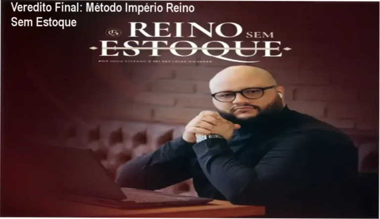 Infográfico detalhando a estrutura operacional do Método Império Reino Sem Estoque para e-commerce