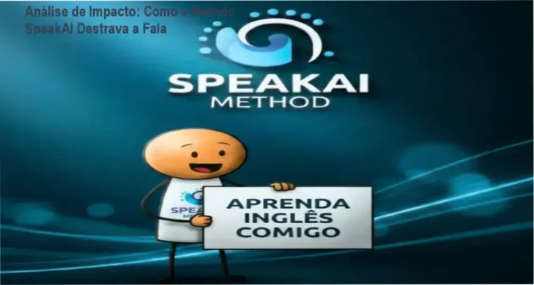 Interface do curso Método SpeakAI focada em frases práticas para conversação