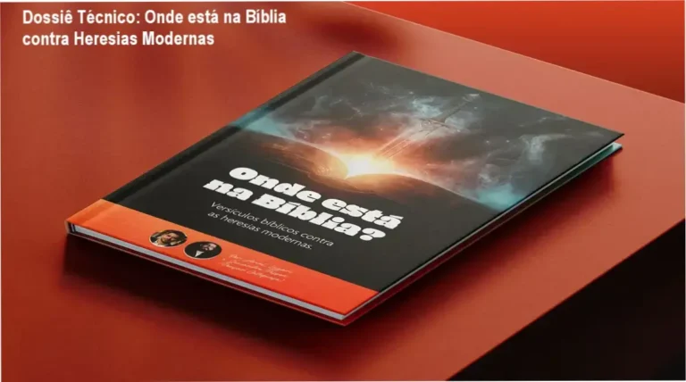 Dossiê Técnico: Onde está na Bíblia contra Heresias Modernas 8 Curso de Memorização PDF Capa do eBook Onde está na Bíblia com foco em versículos para apologética católica