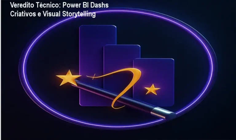 Veredito Técnico: Power BI Dashs Criativos e Visual Storytelling 2 Curso de Memorização PDF Dashboard profissional de Business Intelligence com design moderno e storytelling visual