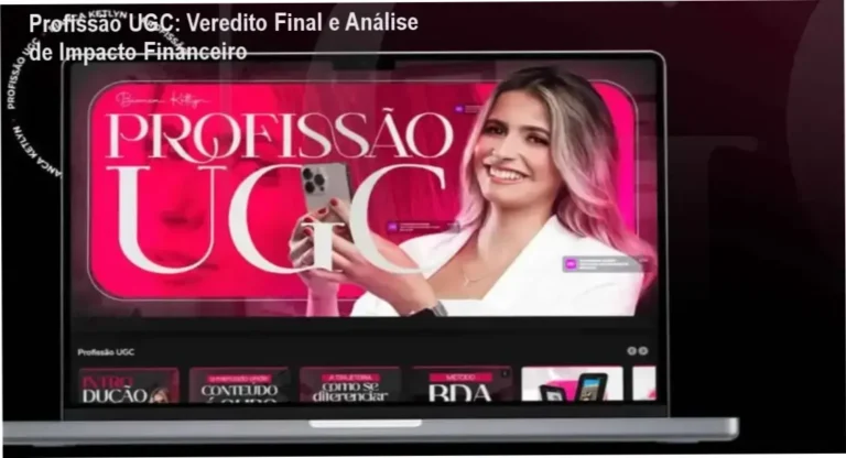 Profissão UGC: Veredito Final e Análise de Impacto Financeiro 2 Curso de Memorização PDF Análise técnica da metodologia Profissão UGC para criação de conteúdo remunerado para marcas