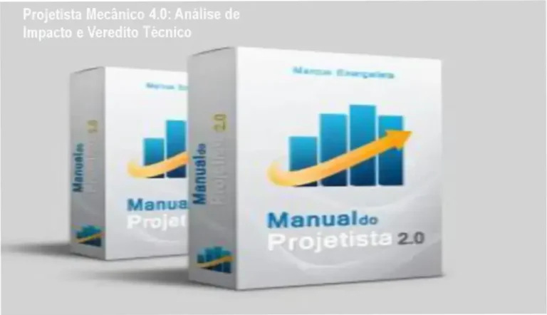 Projetista Mecânico 4.0: Análise de Impacto e Veredito Técnico 4 Curso de Memorização PDF Interface do curso Projetista Mecânico 4.0 focada em raciocínio de projetos de máquinas