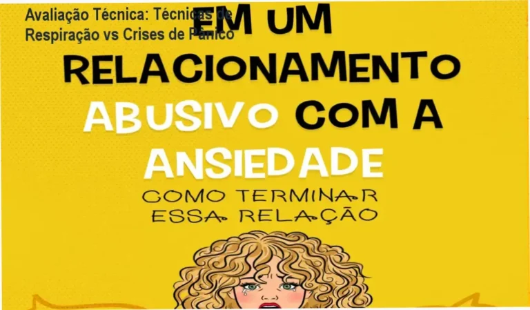 E-book Em um relacionamento abusivo com a ansiedade com foco em saúde emocional