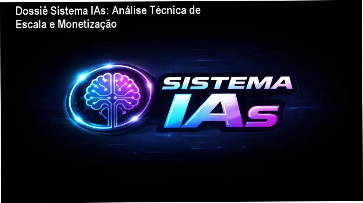 Dossiê Sistema IAs: Análise Técnica de Escala e Monetização 1 Curso de Memorização PDF Infográfico demonstrando o ecossistema do Sistema IAs para criação de vídeos e avatares com inteligência artificial