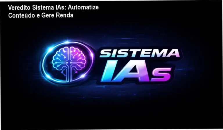 Interface do curso Sistema IAs demonstrando a criação de vídeos e avatares com inteligência artificial