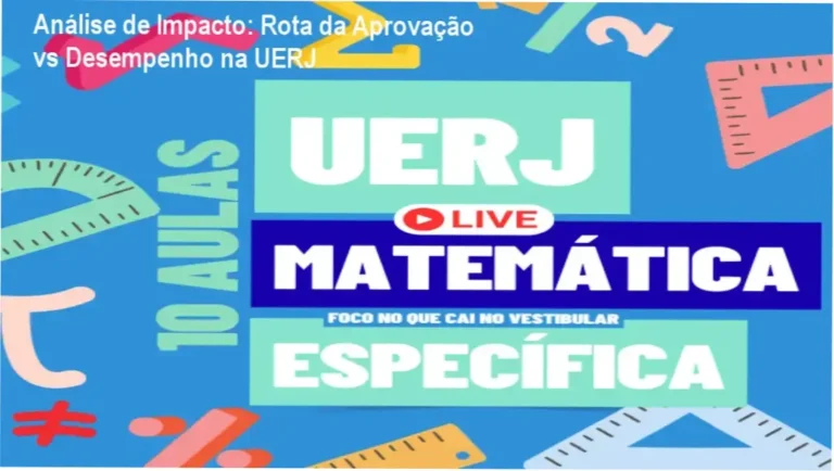 Estudante analisando o curso Rota da Aprovação de Matemática Específica para a UERJ