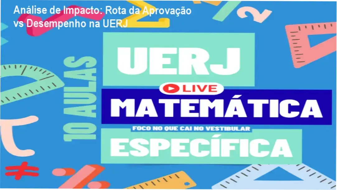 Estudante analisando o curso Rota da Aprovação de Matemática Específica para a UERJ