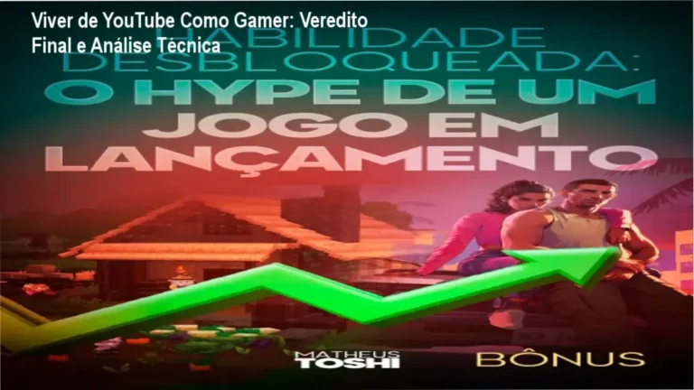 Viver de YouTube Como Gamer: Veredito Final e Análise Técnica 1 Curso de Memorização PDF Infográfico de crescimento de canal gamer utilizando o método Viver de YouTube Como Gamer