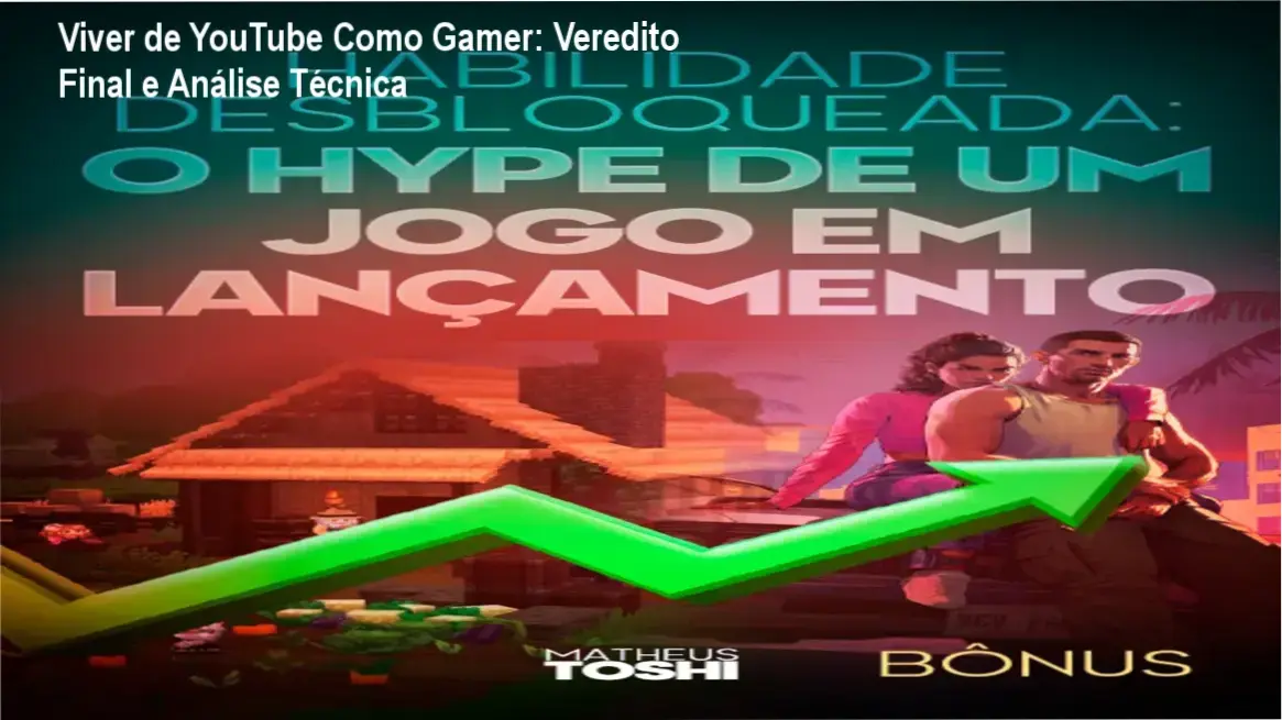 Infográfico de crescimento de canal gamer utilizando o método Viver de YouTube Como Gamer