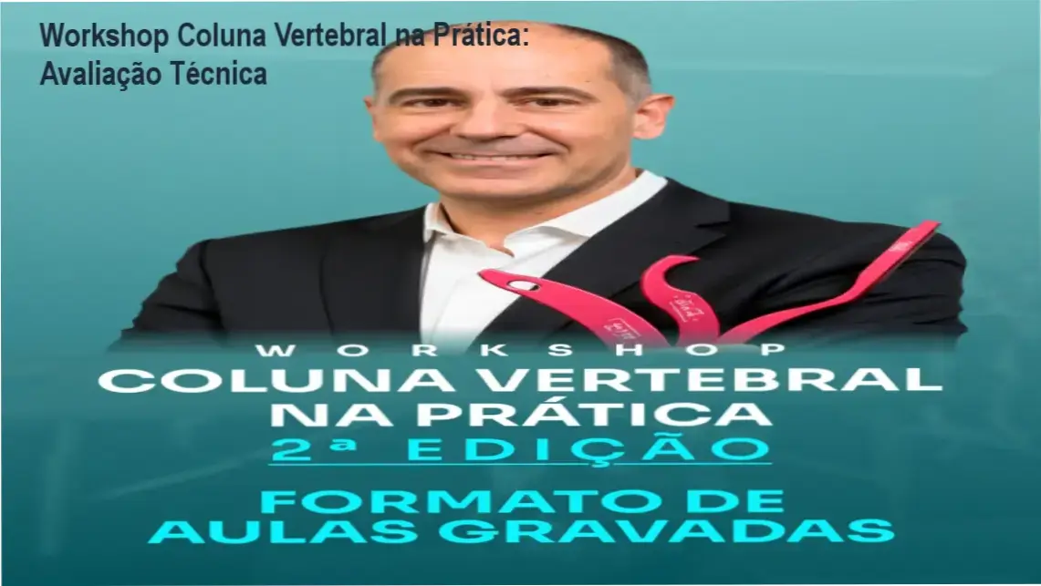 Representação de estudo anatômico da coluna vertebral focado em reabilitação funcional e prática clínica