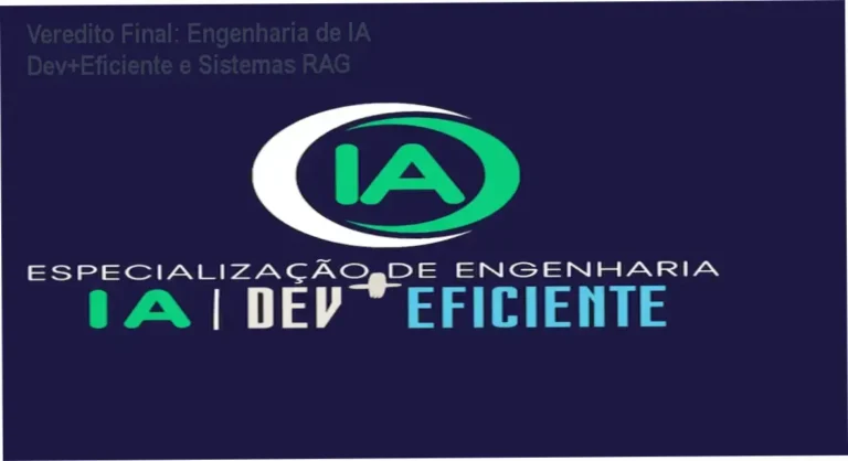Diagrama de fluxo de dados de IA com RAG e agentes do curso Engenharia de IA Dev+Eficiente