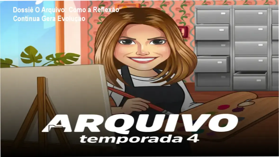 Interface da plataforma O Arquivo com vídeos de reflexão de Lara Nesteruk