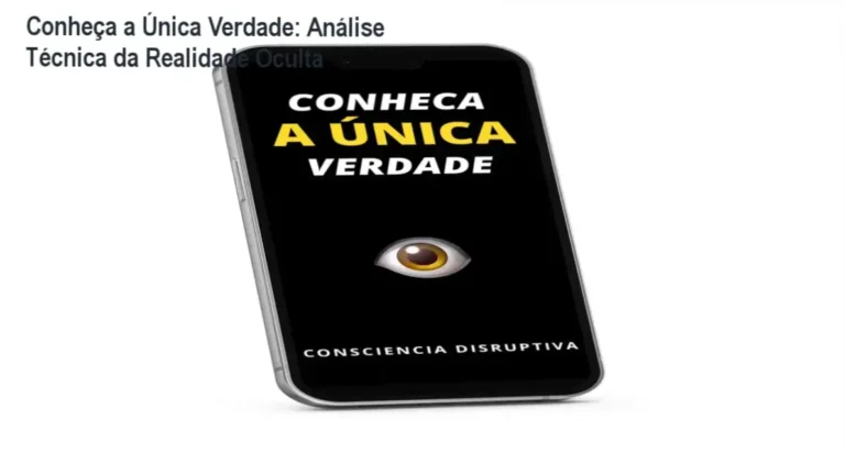 Conheça a Única Verdade: Análise Técnica da Realidade Oculta 3 Curso de Memorização PDF Representação visual do livro Conheça a Única Verdade explorando mistérios e teorias conspiratórias