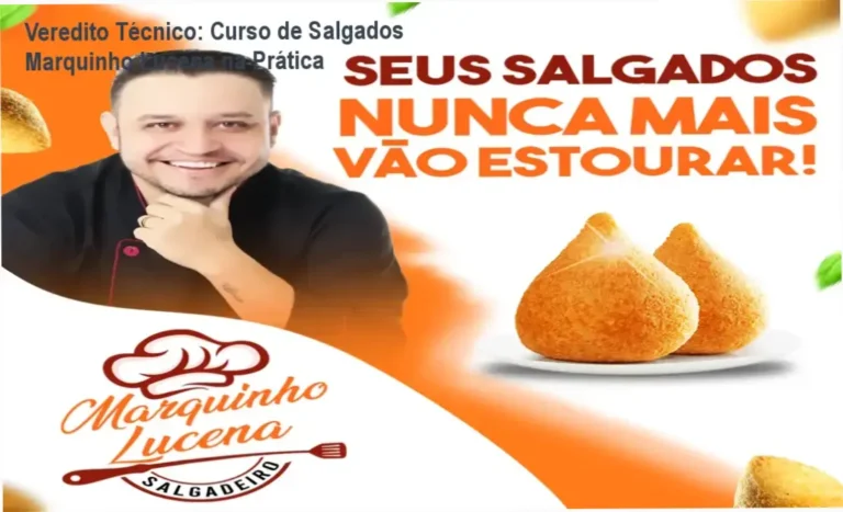 Salgados profissionais fritos com perfeição utilizando o método de Marquinho Lucena
