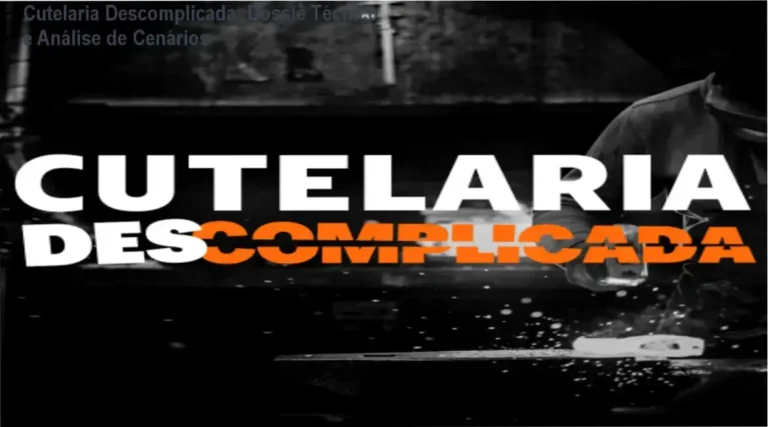 Visão detalhada de ferramentas de cutelaria artesanal produzidas via método Cutelaria Descomplicada