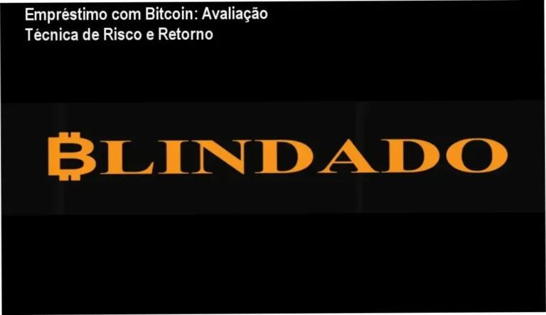 Infográfico técnico demonstrando o fluxo de colateral de Bitcoin para obtenção de liquidez