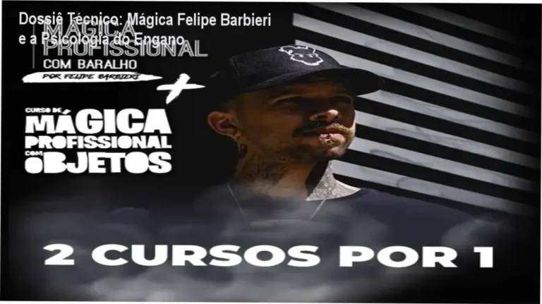 Dossiê Técnico: Mágica Felipe Barbieri e a Psicologia do Engano 1 Curso de Memorização PDF Mãos executando técnica de cartomagia profissional do curso Mágica Felipe Barbieri