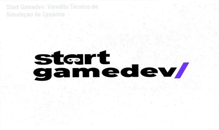 Start Gamedev: Veredito Técnico de Simulação de Cenários 2 Curso de Memorização PDF Interface do curso Start Gamedev exemplificando a criação de cenários e mecânicas para jogos RPG 2D